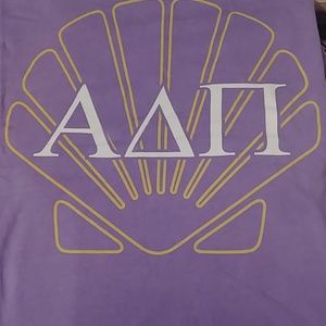 ADPi/ Alpha Delta Pi purple tshirt